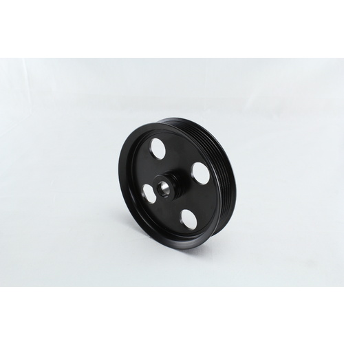 DRIVETECH DTPY1080 METAL POWER STEERING PUMP PULLEY FOR FORD BA BF FG 6cyl