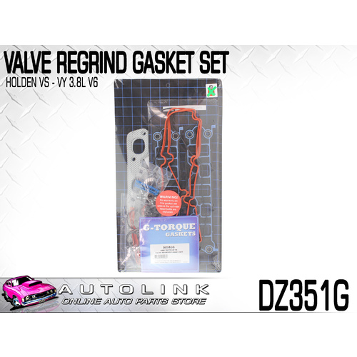 G-TORQUE DZ351G VRS GASKET SET FOR HOLDEN COMMODORE VS VT VX VY 3.8L V6