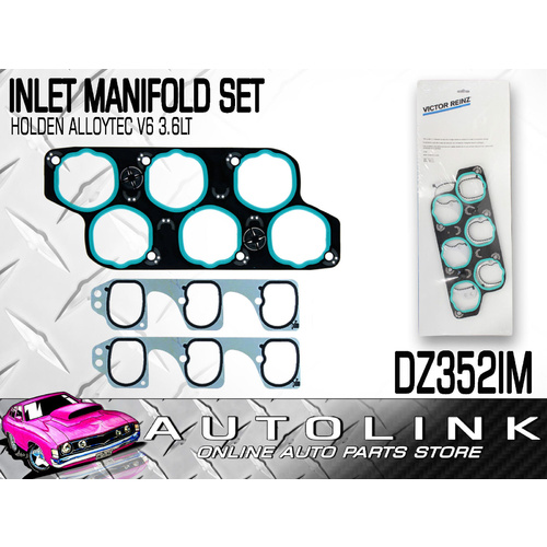 Inlet Manifold Gasket Set for Holden Colorado RC 2008-On Rodeo RA 3.6L V6