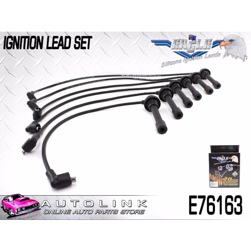 EAGLE IGNITION LEAD SET FOR MITSUBISHI VERADA KE KF KH KJ 3.5L V6 1996 - 2003