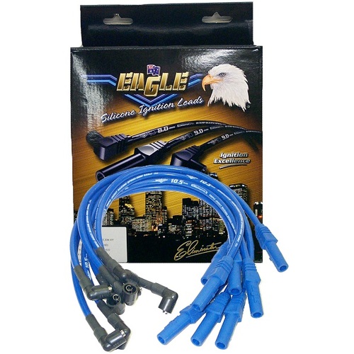 Eagle E9810 Ignition Lead Set 9mm for Ford 289-302W STD Cap 90° & 180° Plug