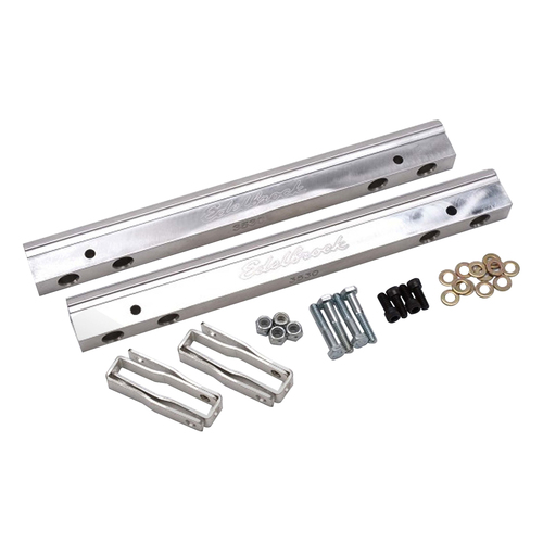 EDELBROCK PRO FLO EFI ALUMINIUM FUEL RAIL KIT FOR SMALL BLOCK CHEV V8 ED3630