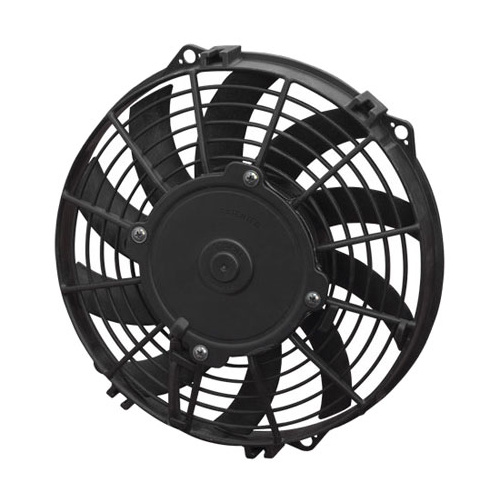 SPAL EF3529 10'' LOW PROFILE PUSHER ELECTRIC THERMO FAN CURVED BLADE 12V 708 CFM