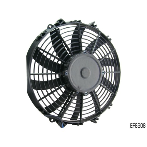MARADYNE 11" THERMO FAN S-BLADE 12V 130W MOTOR LOW PROFILE - REVERSIBLE EF8908
