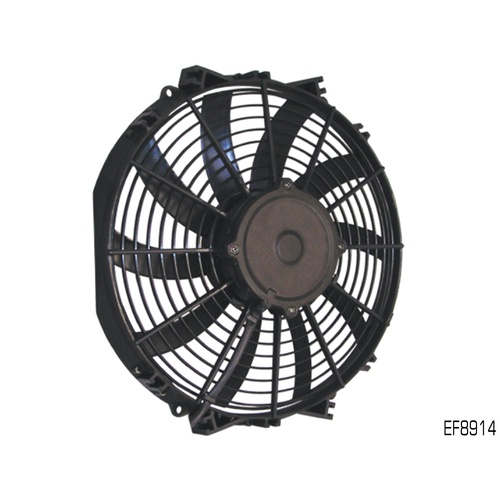 MARADYNE 14" THERMO FAN S-BLADE 12V 160W MOTOR LOW PROFILE - REVERSIBLE EF8914