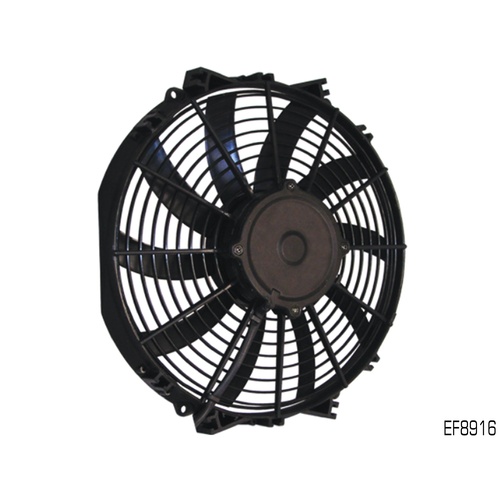 MARADYNE 14" THERMO FAN S BLADE 12V 225W MOTOR LOW PROFILE - REVERSIBLE EF8916
