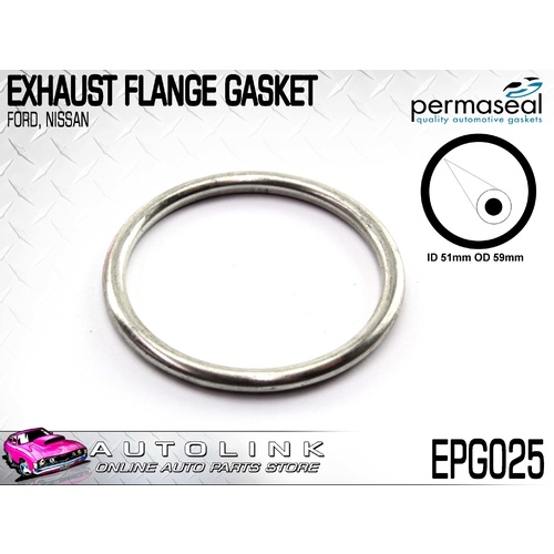Permaseal Exhaust Flange Gasket for Nissan Navara D22 2.5L 3.0L 4Cyl 2001-2015