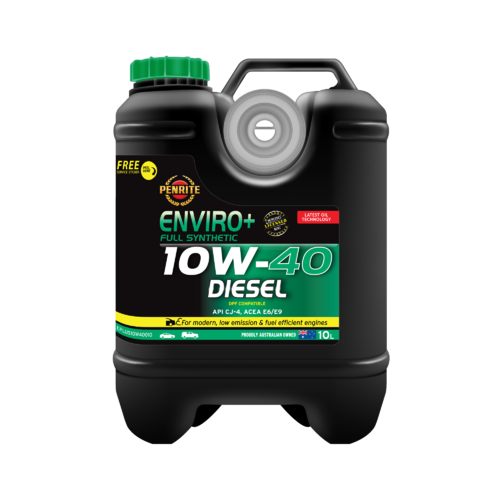 PENRITE ENVIRO+ FULL SYNTHETIC ENGINE OIL 10W-40 10L DIESEL EPLUS10W40010