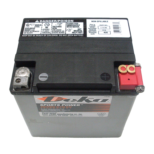 Deka ETX30L AGM Battery for Motor Bike Harley Davidson Jetski 400cca Universal
