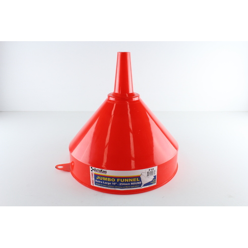 JUMBO FUNNEL 10" 254mm ROUND FOR HOME WORKSHOP AUTOMOTIVE & MARINE