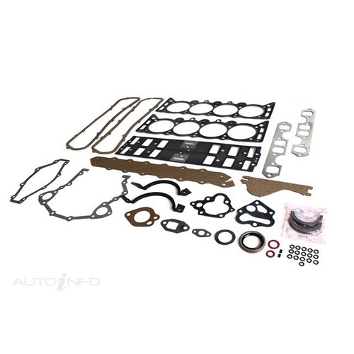 Permaseal F5130KR Full Gasket Set for Holden 253 V8 Red Motor Rubber Rear Seal