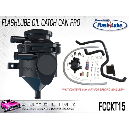 FLASHLUBE CATCH CAN PRO FOR VOLKSWAGEN AMAROK 2.0L TURBO I4 16V 2010-16 FCCKT15