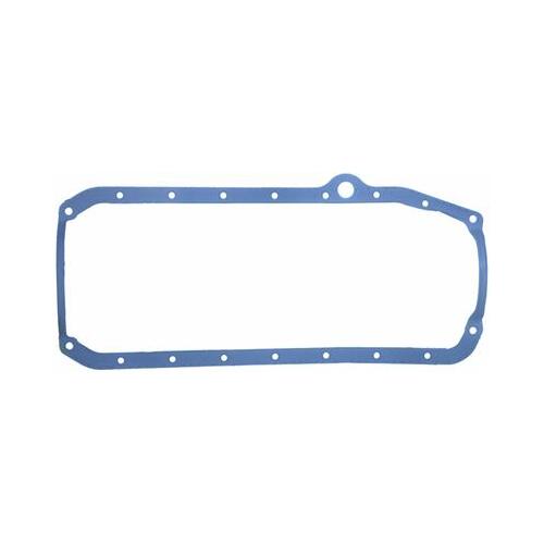 Felpro FE1885 Silicone Moulded 1-Piece Oil Pan Gasket Steel Core for SBC 57 - 74