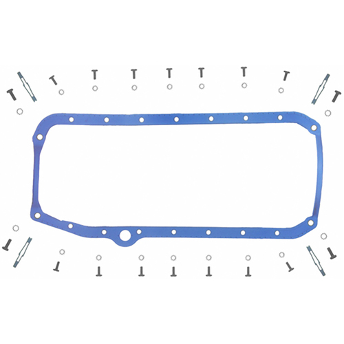 FEL-PRO PERMA-DRY RUBBER OIL PAN GASKET FOR SMALL BLOCK CHEV V8 1957-1974