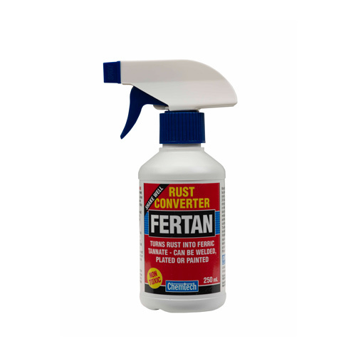 Chemtech FER-250M Fertan Rust Converter - Can Be Welded Plated or Painted 250ml