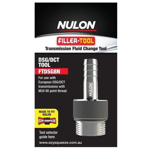 Nulon FTDSG8N Transmission Fluid Filler Change Tool for Euro DSG DCT M24