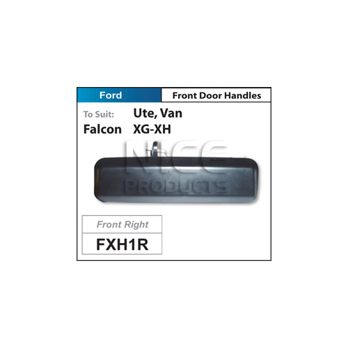 NICE FXH1R FRONT BLACK DOOR HANDLE RIGHT RHF FOR FORD FALCON XG XH UTE PANEL VAN 