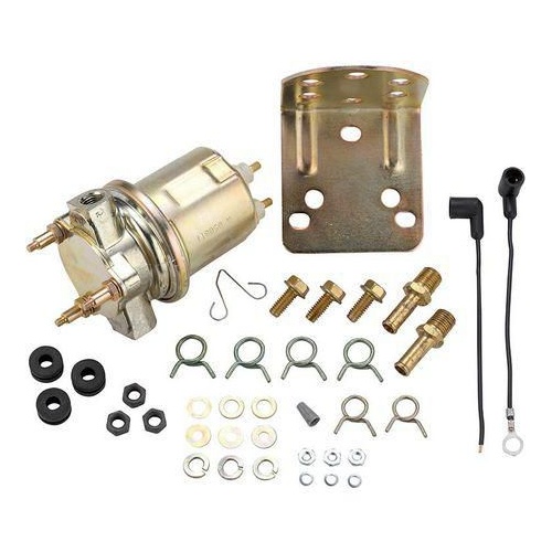 Goss GE004 Electric Fuel Pump 12V Universal Low Pressure 4 - 5.75 Psi for Carby