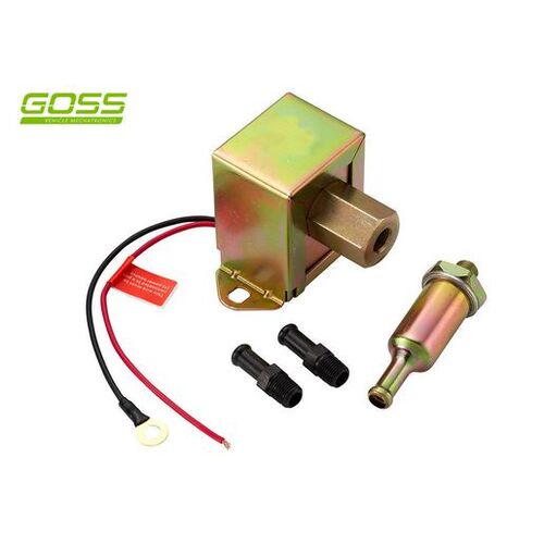 GOSS GE242 ELECTRIC FUEL PUMP UNIVERSAL IN LINE 12V 3 - 4.5 psi
