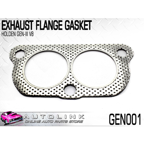 EXHAUST FLANGE GASKET FOR HOLDEN COMMODORE VT VU VX VY 5.7lt GEN-III V8 99-2004