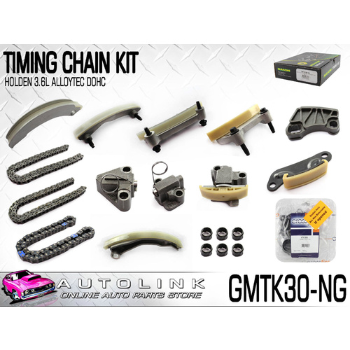 NASON TIMING CHAIN KIT FOR HOLDEN WL STATESMAN CAPRICE 3.6L V6 UP TO - 8/2006