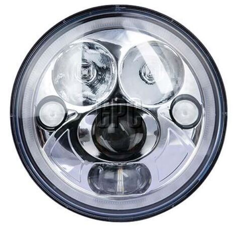 GREAT WHITES 7" LED SEALED BEAM HEADLIGHT INSERTS WITH PARK LIGHT (PAIR) GWF5005