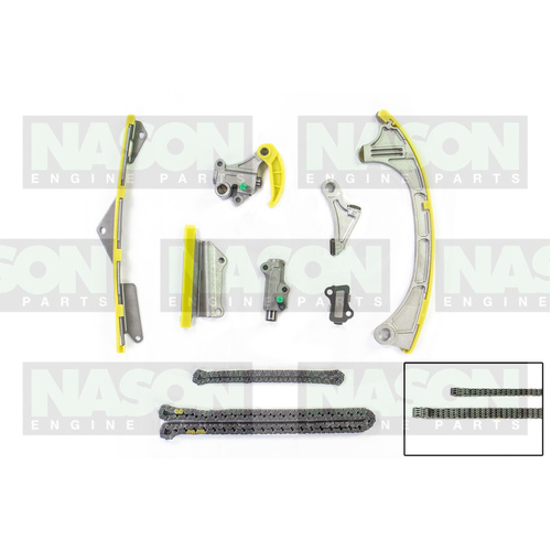 Nason HNTK40 Timing Chain Kit for Honda Accord CR & Odyssey RC 2.4L K24W3 K24W7