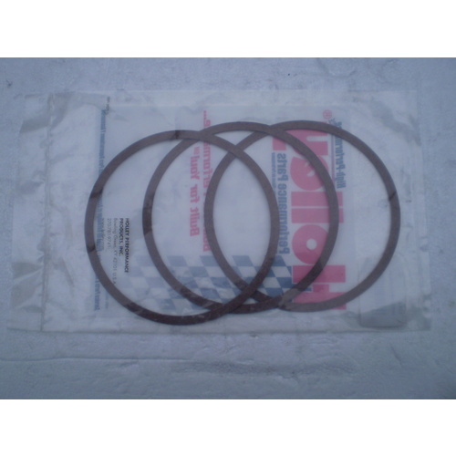 GENUINE HOLLEY 108-4 AIR CLEANER GASKETS RING NECK ALL 5" CARBY 5 1/8 PACK OF x3