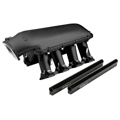 Holley HO300-117BK Black Hi-Ram EFI Intake Manifold 105mm + Fuel Rails GM LS3 L92
