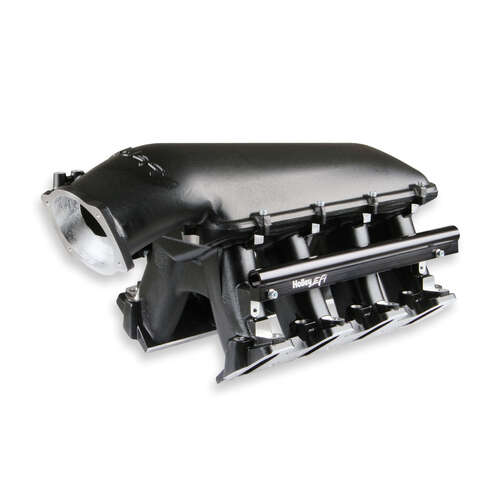 Holley HO300-123BK Hi Ram Intake Manifold Black for Single GM LS V8 102mm T/Body
