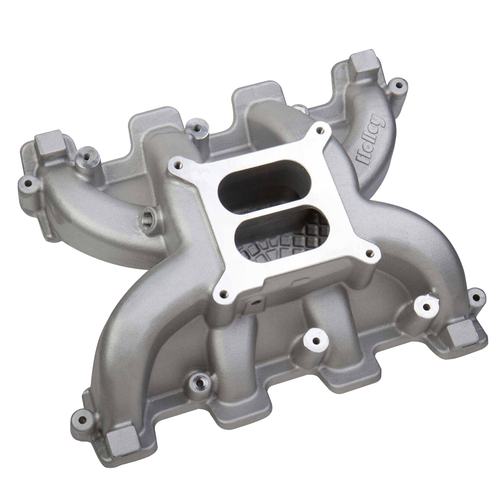 Holley HO300-129 Dual Plane Mid Rise Carby Intake Manifold for GM LS3 L92