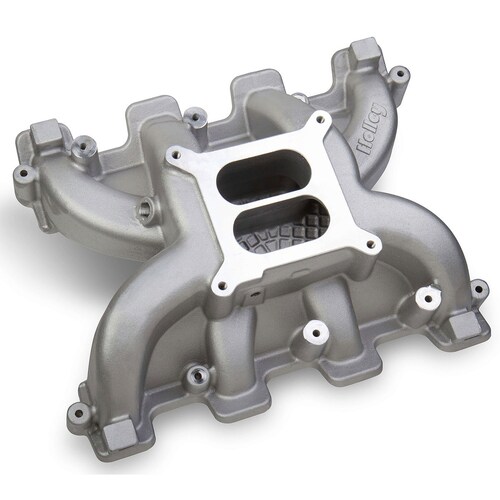 Holley HO300-130 Alloy Dual Plane Carby Intake Manifold for GM LS1 LS2 LS6