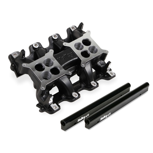 HOLLEY HO300-134BK BLACK LS3 L92 DUAL PLANE MID RISE EFI INTAKE MANIFOLD