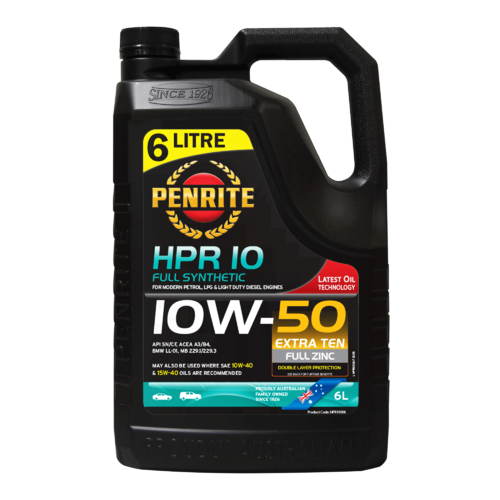 PENRITE HPR10 FULL SYNTHETIC ENGINE OIL 10W-40 6L HPR10006