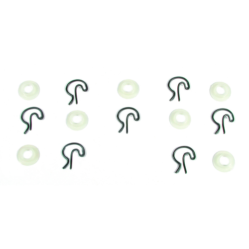 HURST NYLON SHIFTER BUSHING & SPRING CLIP KIT FOR 3 4 5 SPEED MANUAL HU3320001