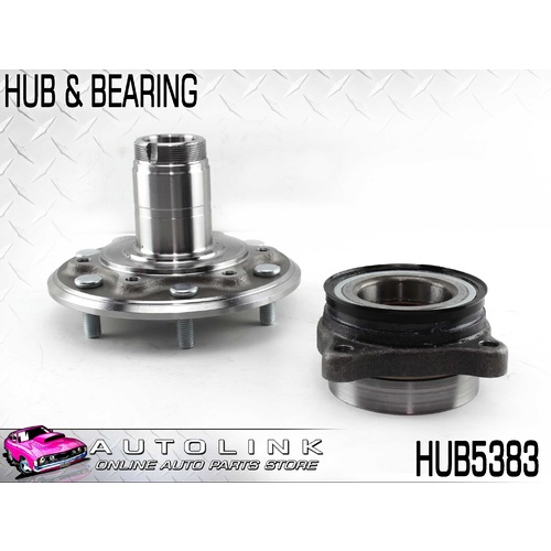 FRONT HUB ASSEMBLY FOR TOYOTA HIACE KDH222R 2.5L T/DIESEL 8/2004-7/2006 x1