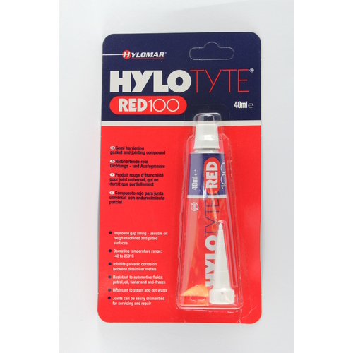 Hylomar Hylotite Red 100 Jointing Compound - Fluid Resistant Semi Hardening 40ml