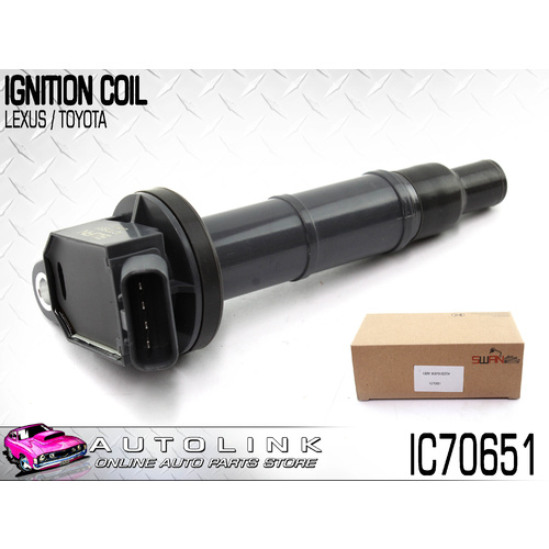 Ignition Coil for Toyota Yaris NCP130R NCP131R 4Cyl 8/2011-On IC70651 x1