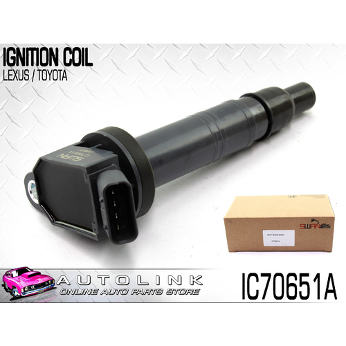 Ignition Coil for Toyota Hilux TGN121R TGN16R 2.7L 4Cyl 2/2005-On IC70651A