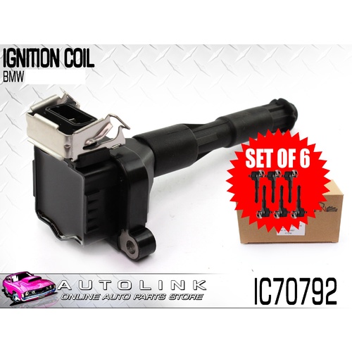 VLAND IGNITION COILS FOR BMW 330Ci E46 3.0L 6CYL 2000-2006 IC70792 x6