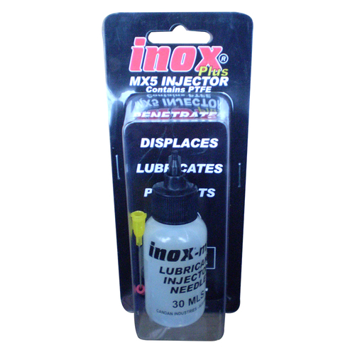 Inox MX5 Plus Lubricant Anti-Corrosion Formula 30ml Food Grade w/ Injector Needle