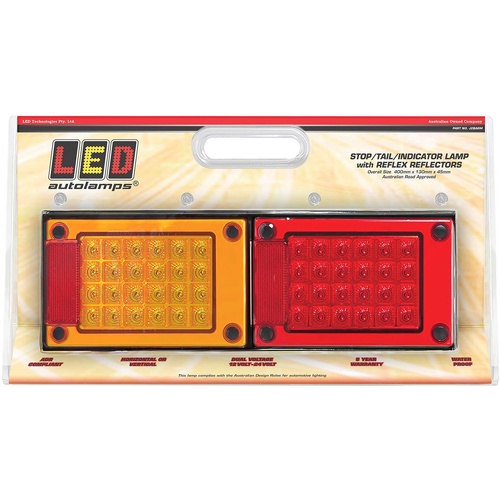 Led Autolamps J2BARM Rear Combination Jumbo Truck Trailer Light Stop Tail Ind x1