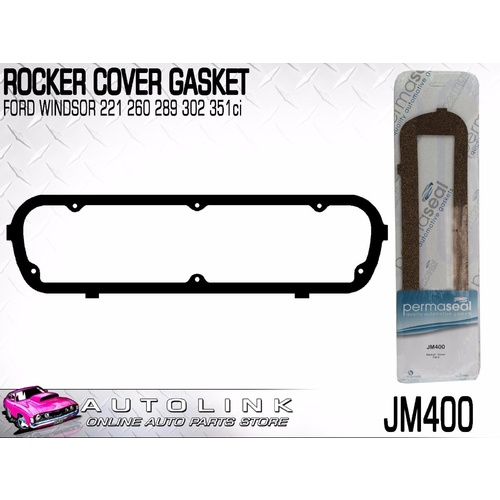 Rocker Cover Gasket for Ford Mustang 289 Windsor V8 1/1965-12/1968 (x 1)