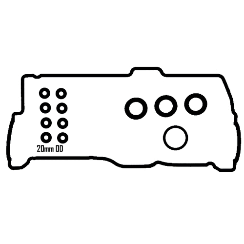 Permaseal JN792KX Rocker Cover Gasket Kit for Toyota 5VZ-FE Check App Below x1