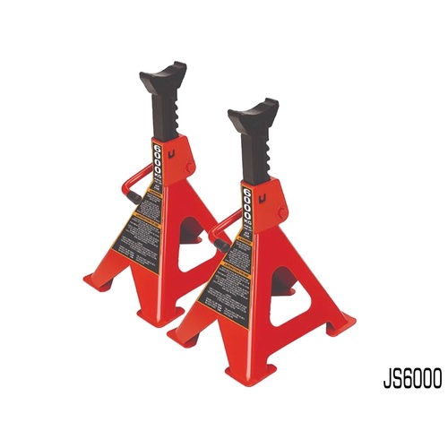 Rock JS6000 Jack Stands Heavy Duty 6000kg Safe Working Load - Pair