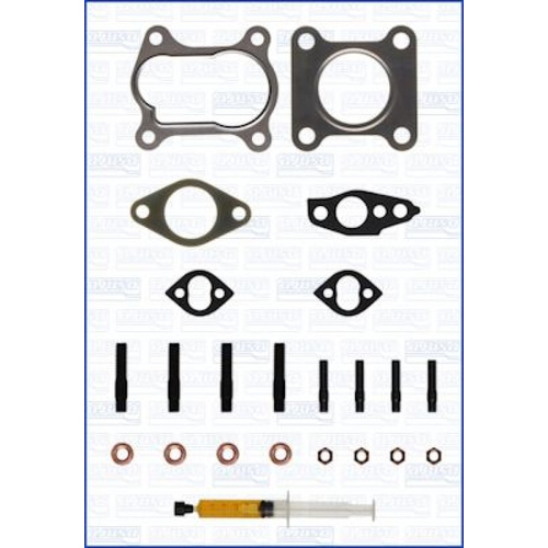 Ajusa JTC11063 Turbo Gasket Kit + Studs & Nuts for Toyota 2.5L 2L-T 2L-TE Diesel