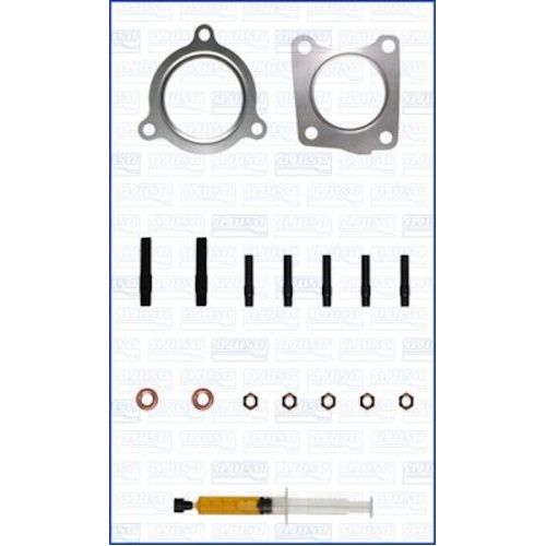 Ajusa JTC11551 Turbo Gasket Kit + Studs Nuts for Hyundai & Kia J3 2.9L Diesel