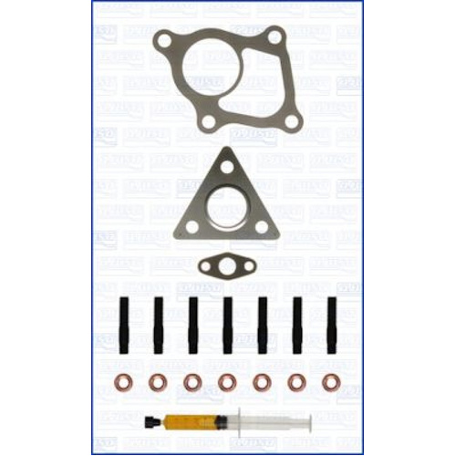 Ajusa JTC11553 Turbo Gasket Kit + Studs Washers for Mitsubishi 4M41T 3.2L Diesel
