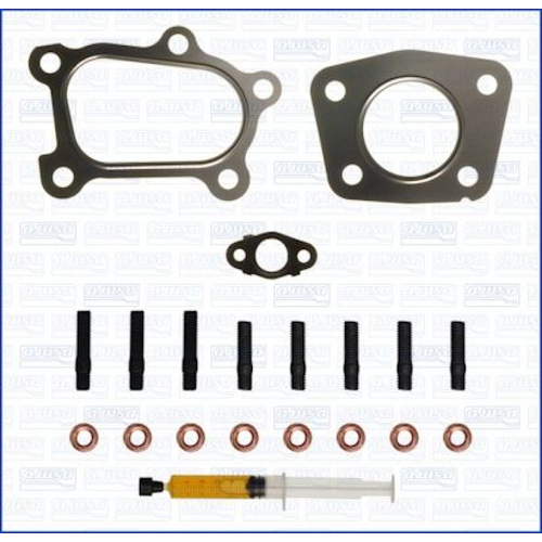 Ajusa JTC11770 Turbo Gasket Kit + Studs Washers for Mazda 2.3L L3-VDT DOHC Petrol
