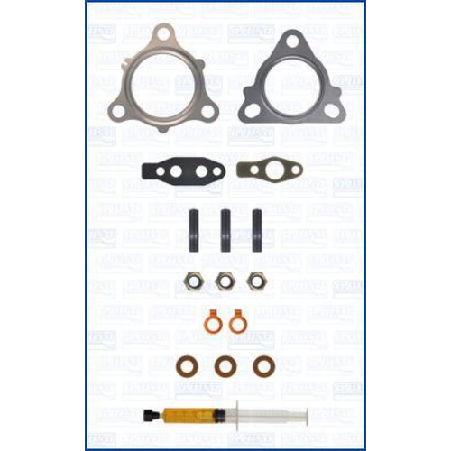 Ajusa JTC11915 Turbo Gasket Kit + Studs Nuts for Mitsubishi 2.5L 4D56Di-T